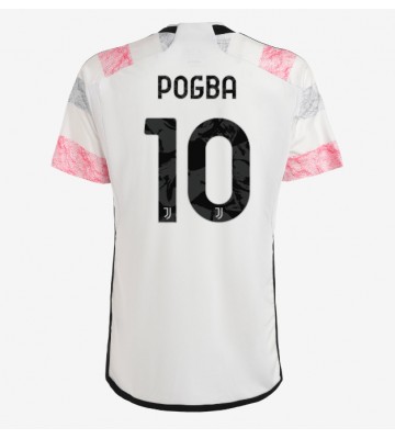 Lacne Muži Futbalové dres Juventus Paul Pogba #10 2023-24 Krátky Rukáv - Preč